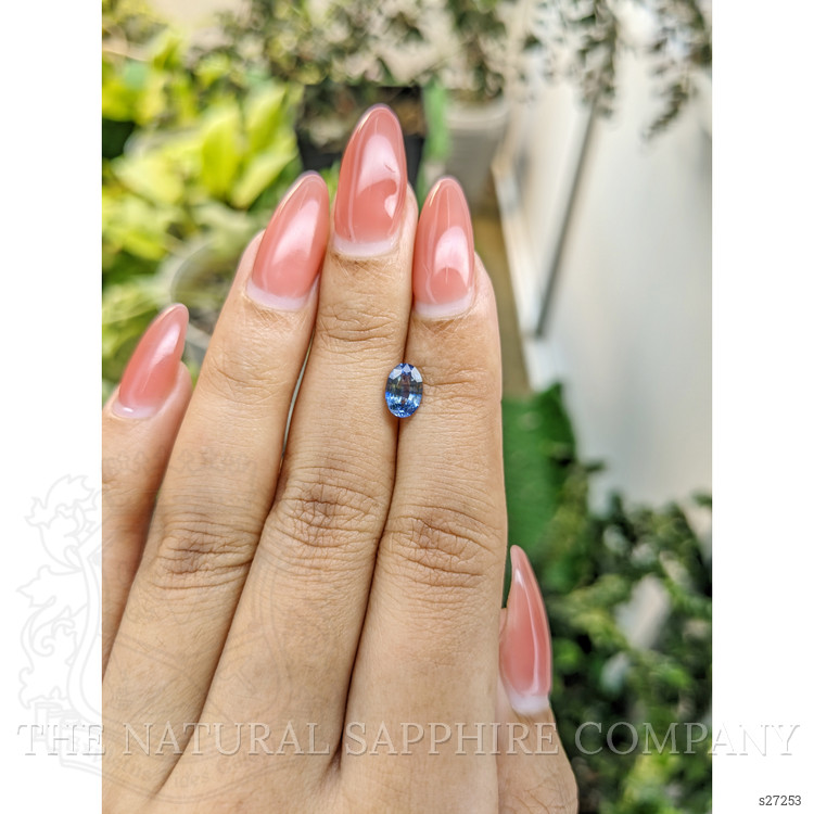 1.04 Ct. Bi Color Sapphire from Ceylon (Sri Lanka)