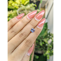 0.97 Ct. Blue Sapphire from Ceylon (Sri Lanka) Life Style