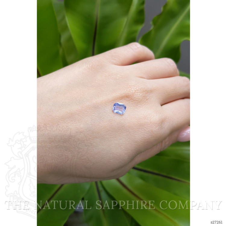 1.20 Ct. Blue Sapphire from Ceylon (Sri Lanka)