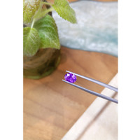 1.27 Ct. Purple Sapphire from Ceylon (Sri Lanka) Life Style