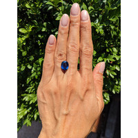 6.49 Ct. Blue Sapphire from Ceylon (Sri Lanka) Life Style