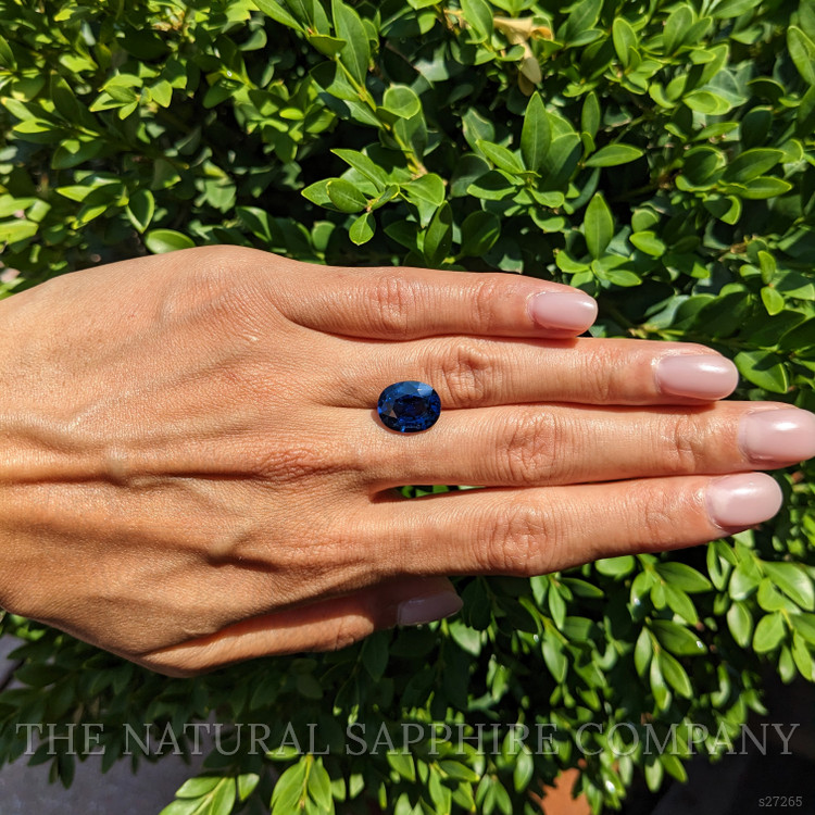 6.41 Ct. Blue Sapphire from Madagascar