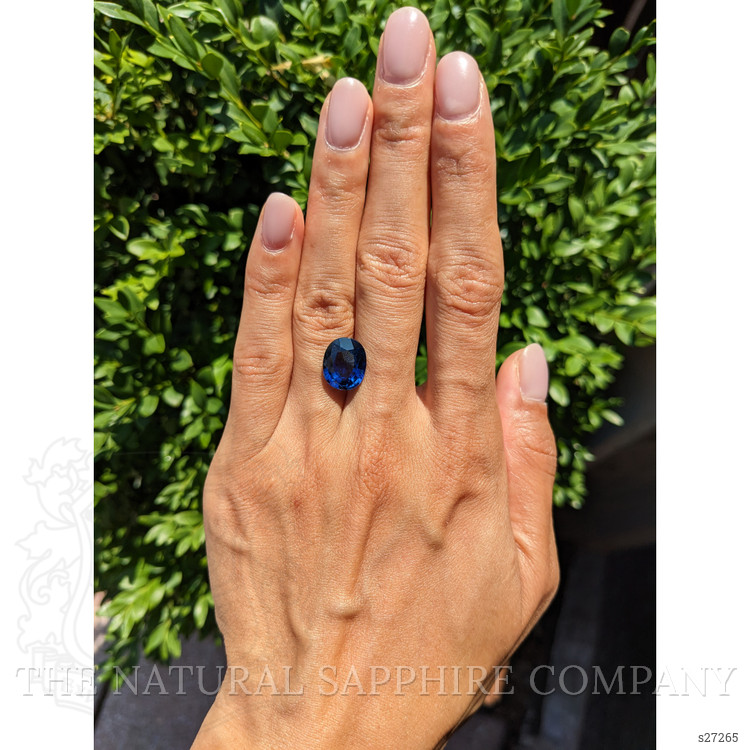 6.41 Ct. Blue Sapphire from Madagascar