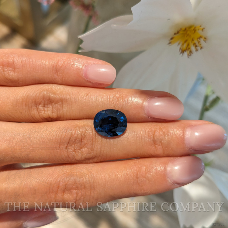 6.41 Ct. Blue Sapphire from Madagascar