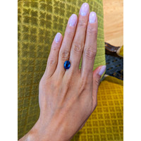5.00 Ct. Blue Sapphire from Ceylon (Sri Lanka) Life Style