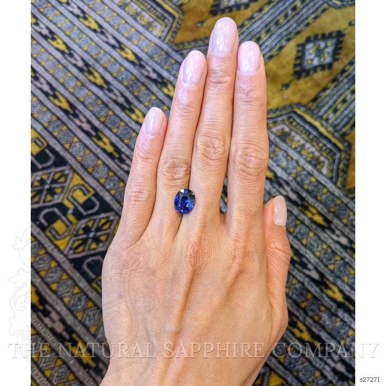 5.03 Ct. Blue Sapphire from Madagascar