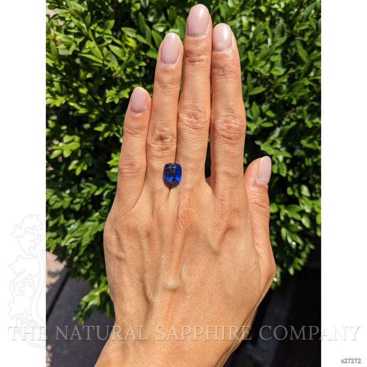 5.06 Ct. Blue Sapphire from Ceylon (Sri Lanka)