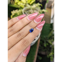 1.63 Ct. Blue Sapphire from Ceylon (Sri Lanka) Life Style