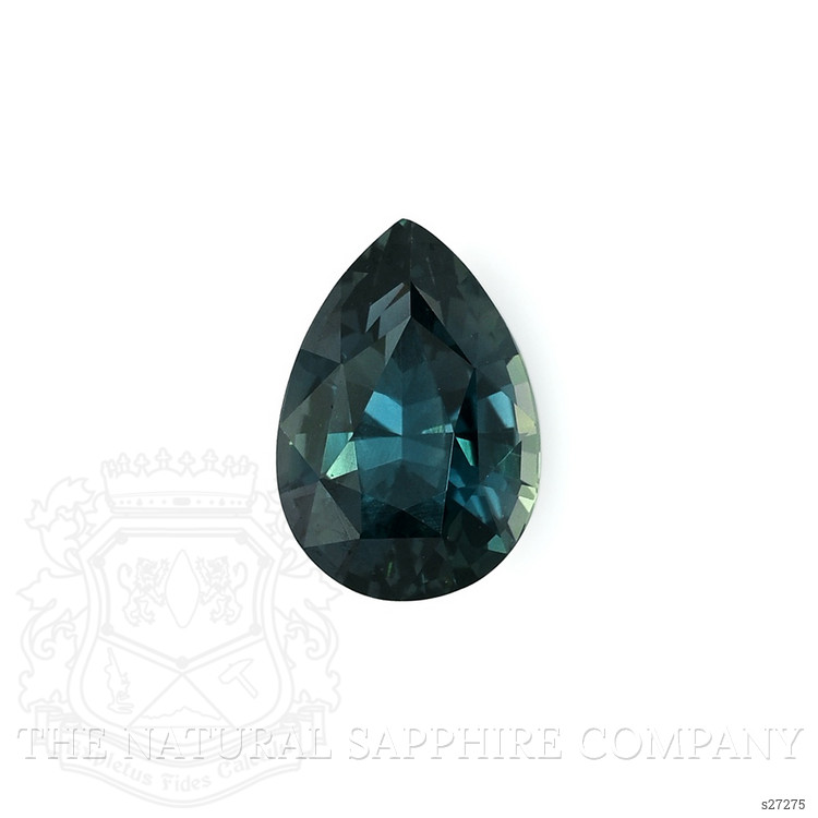 2.54 Ct. Bluish Green Sapphire from Ceylon (Sri Lanka)
