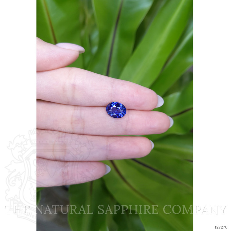 3.51 Ct. Blue Sapphire from Ceylon (Sri Lanka)