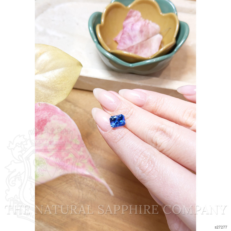 3.58 Ct. Blue Sapphire from Ceylon (Sri Lanka)