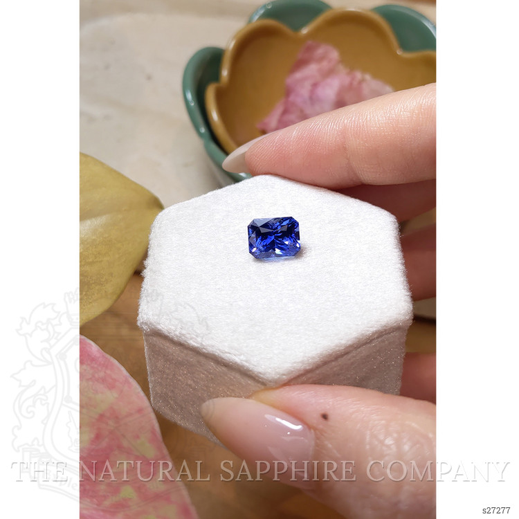 3.58 Ct. Blue Sapphire from Ceylon (Sri Lanka)