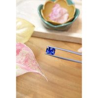 3.58 Ct. Blue Sapphire from Ceylon (Sri Lanka) Life Style