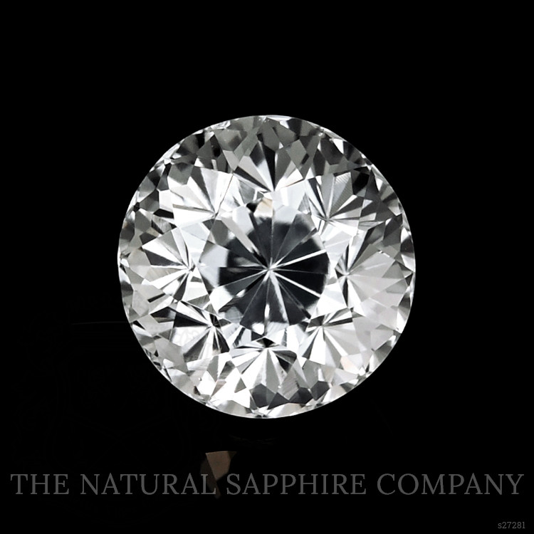 1.55 Ct. White Sapphire from Ceylon (Sri Lanka)