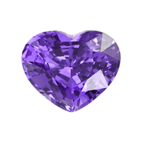 1.23 Ct. Purple Sapphire from Madagascar Video