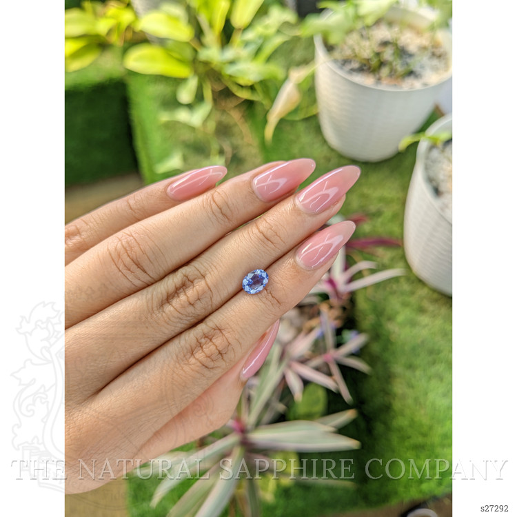 1.75 Ct. Blue Sapphire from Ceylon (Sri Lanka)