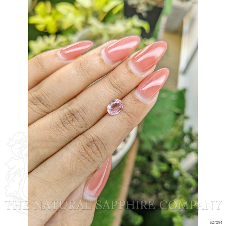 1.43 Ct. Pink Sapphire from Ceylon (Sri Lanka)