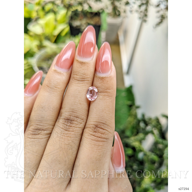 1.43 Ct. Pink Sapphire from Ceylon (Sri Lanka)