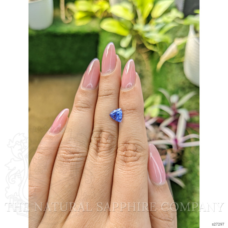 1.83 Ct. Blue Sapphire from Ceylon (Sri Lanka)