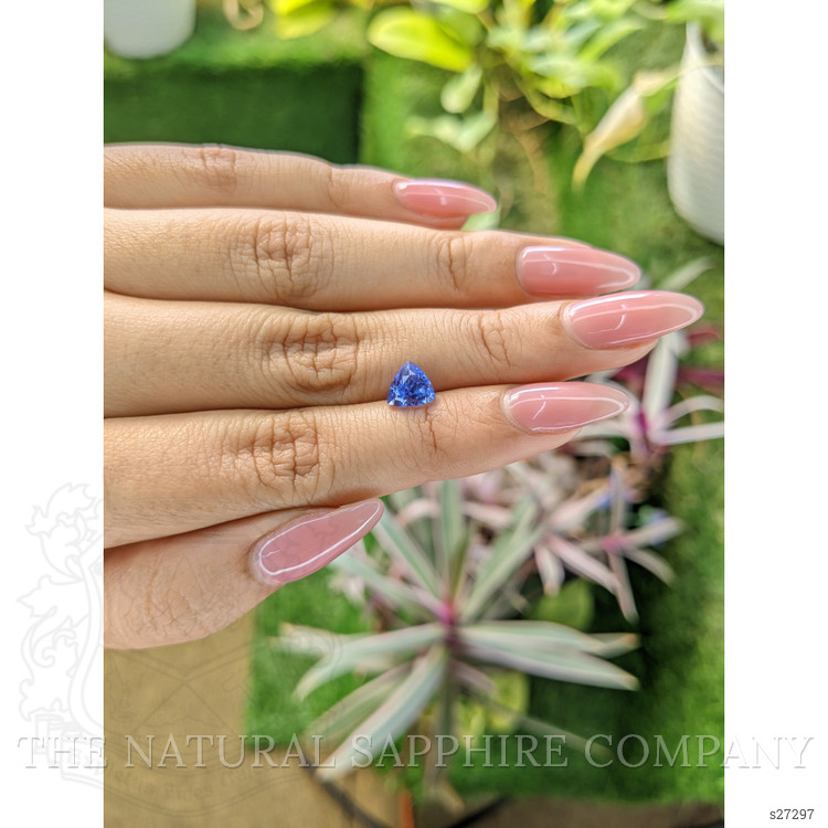1.83 Ct. Blue Sapphire from Ceylon (Sri Lanka)