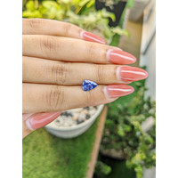 1.62 Ct. Blue Sapphire from Ceylon (Sri Lanka) Life Style