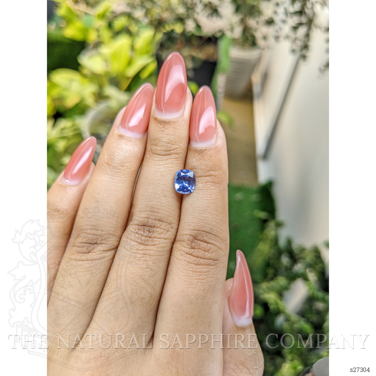 1.68 Ct. Blue Sapphire from Ceylon (Sri Lanka)