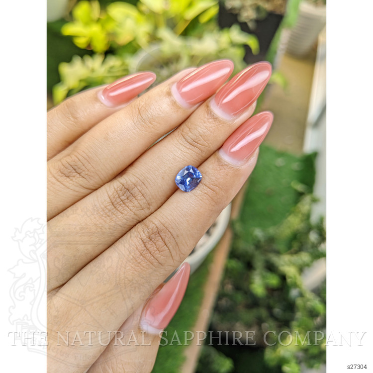 1.68 Ct. Blue Sapphire from Ceylon (Sri Lanka)