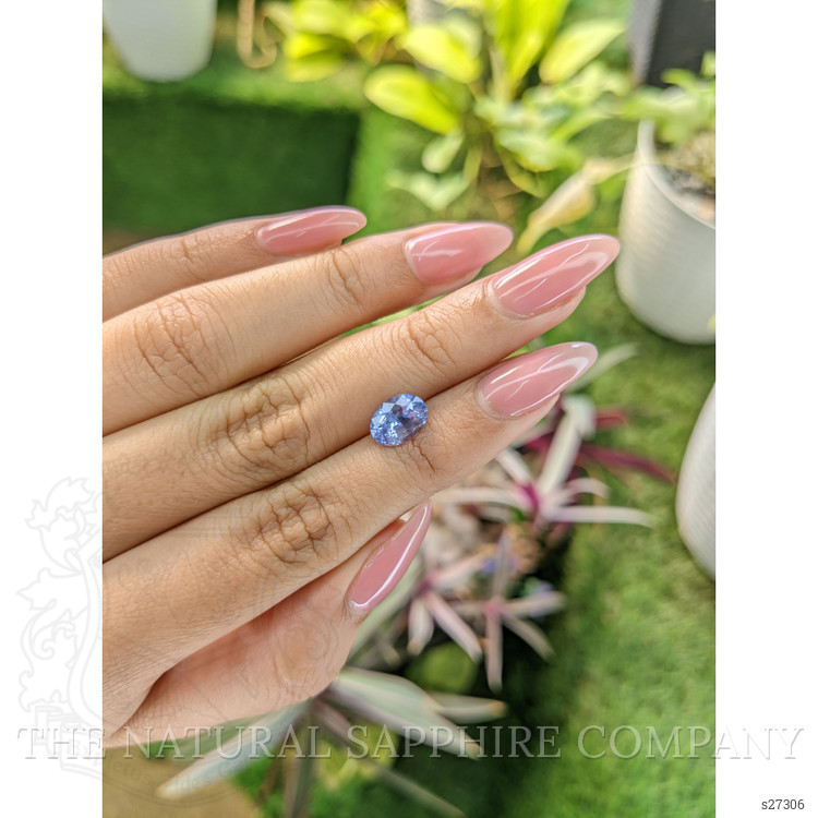 2.36 Ct. Blue Sapphire from Ceylon (Sri Lanka)