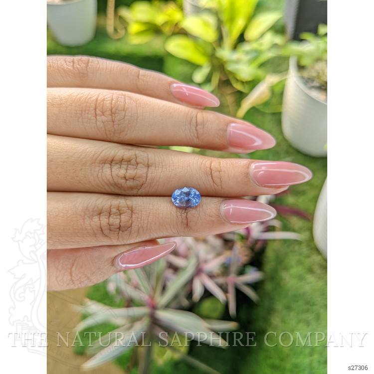 2.36 Ct. Blue Sapphire from Ceylon (Sri Lanka)