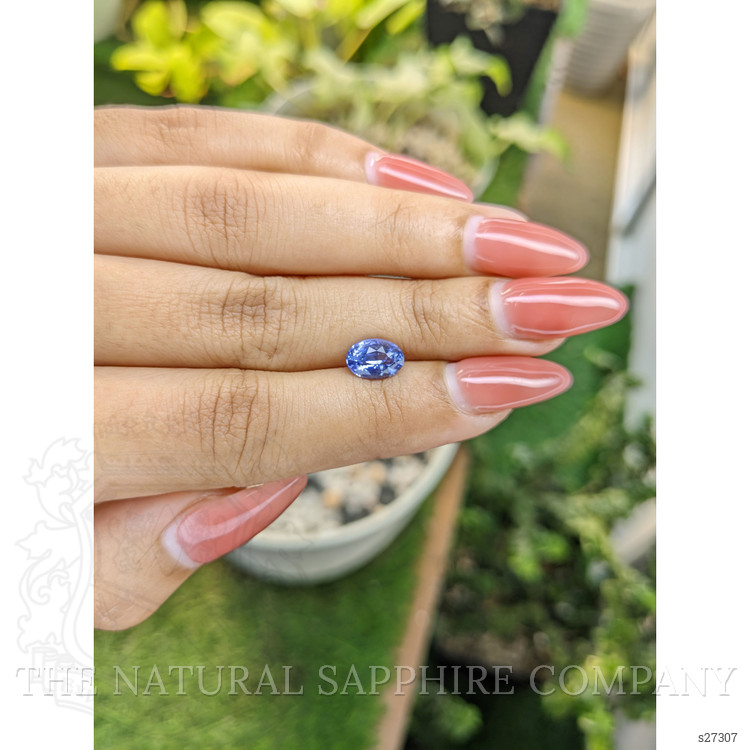 1.71 Ct. Blue Sapphire from Ceylon (Sri Lanka)