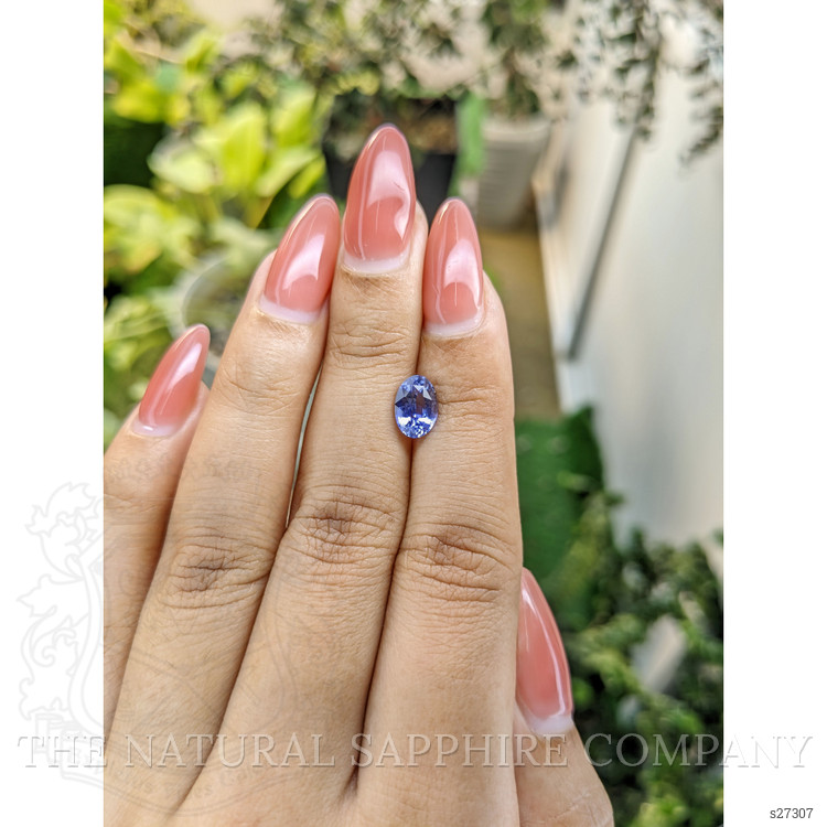 1.71 Ct. Blue Sapphire from Ceylon (Sri Lanka)