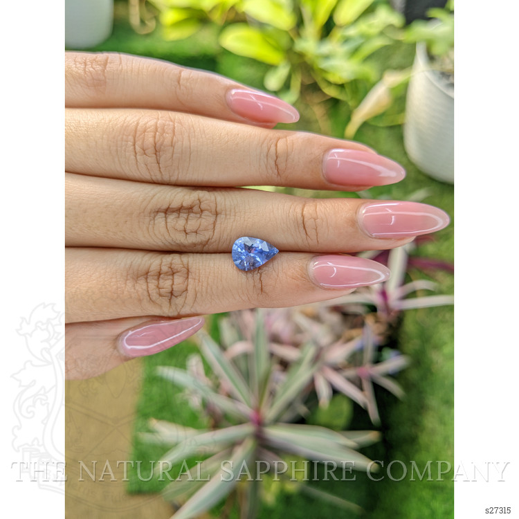 2.30 Ct. Blue Sapphire from Ceylon (Sri Lanka)
