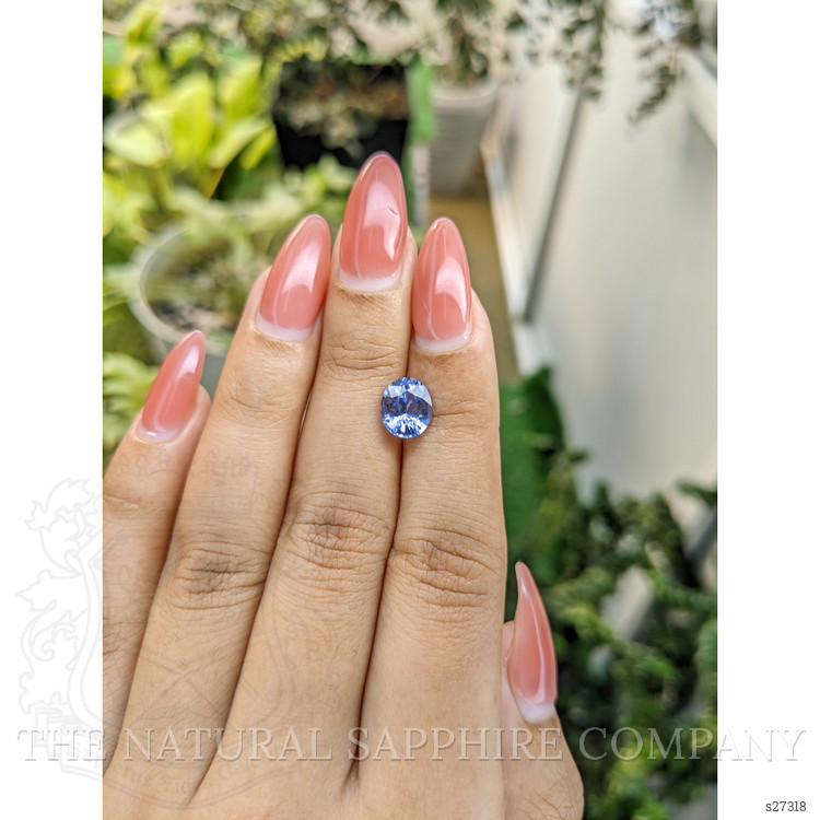 2.28 Ct. Blue Sapphire from Ceylon (Sri Lanka)