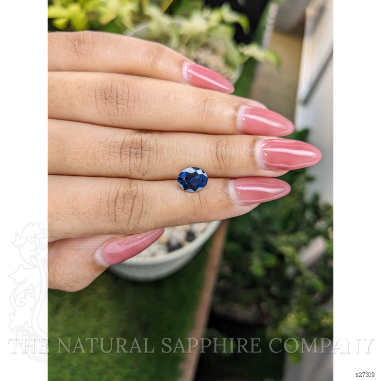 2.09 Ct. Greenish Blue Sapphire from Madagascar