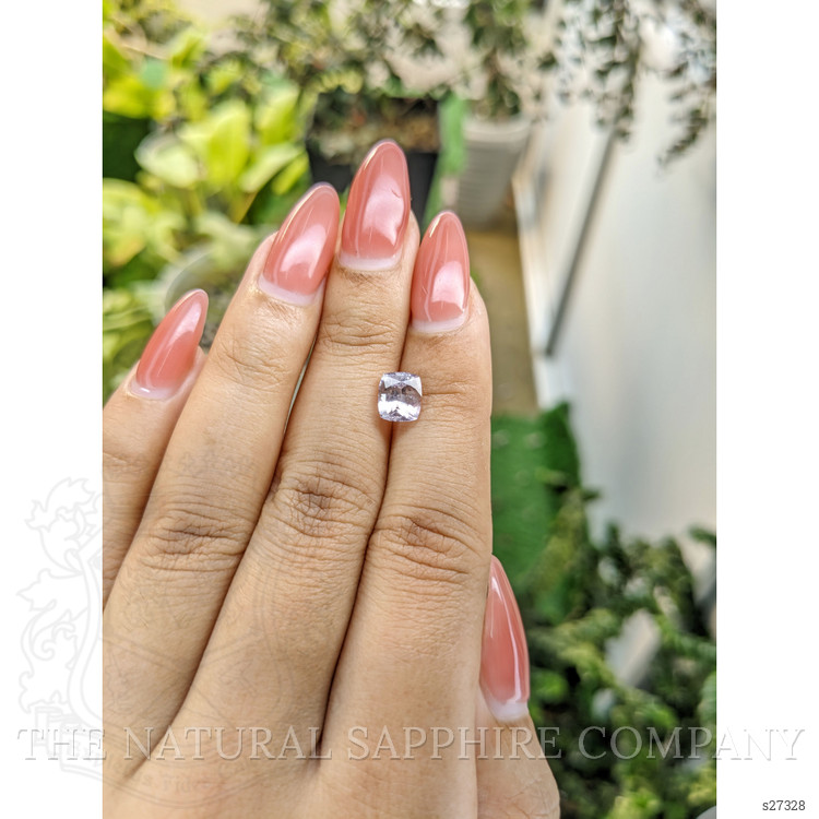 1.82 Ct. Pinkish Purple Sapphire from Ceylon (Sri Lanka)