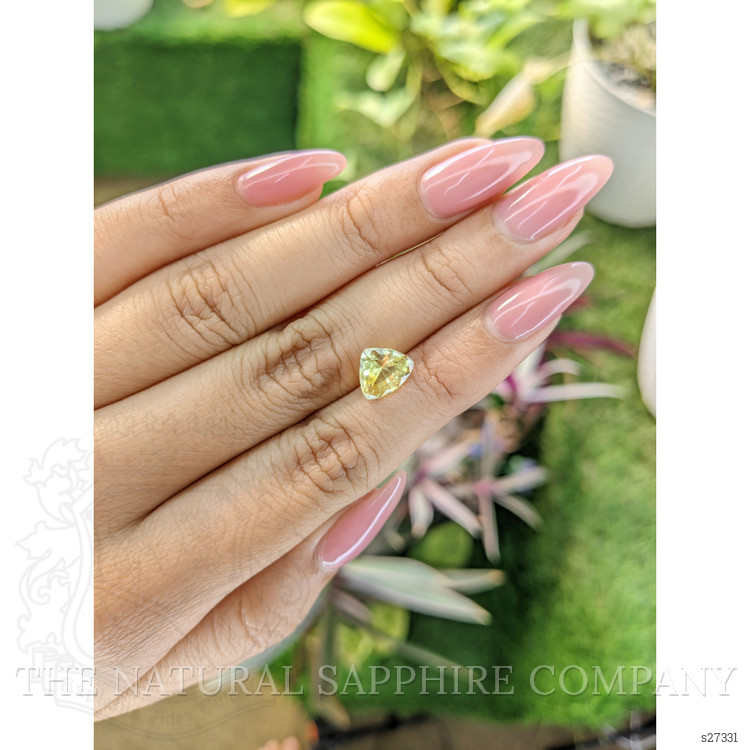 2.45 Ct. Yellow Sapphire from Ceylon (Sri Lanka)