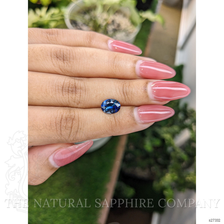 1.99 Ct. Greenish Blue Sapphire from Madagascar