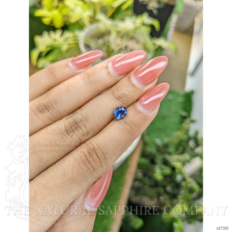 1.52 Ct. Blue Sapphire from Ceylon (Sri Lanka)