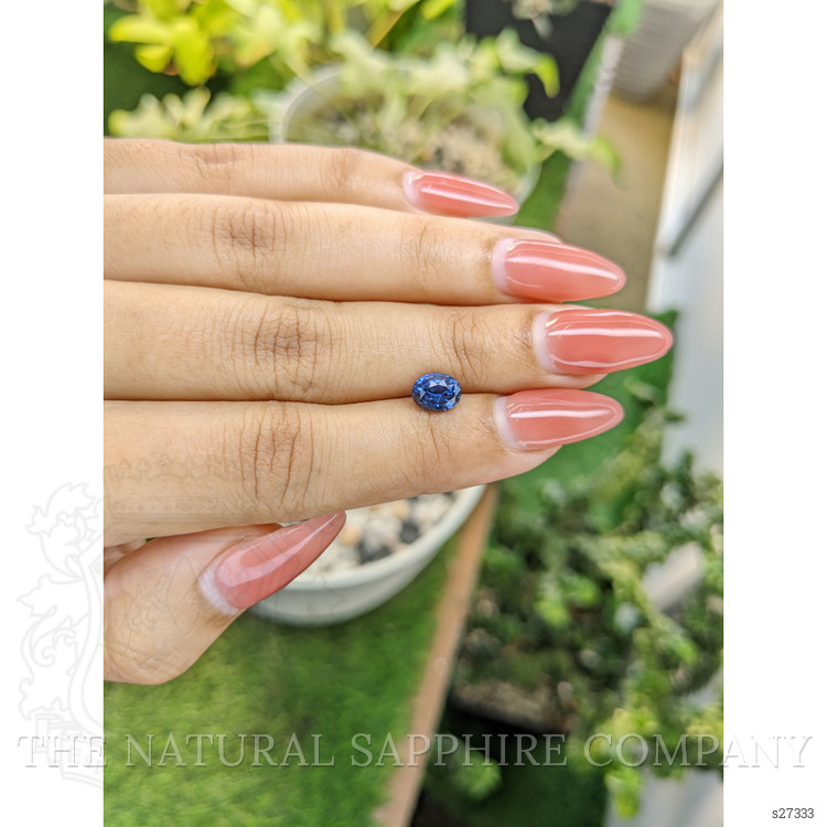 1.52 Ct. Blue Sapphire from Ceylon (Sri Lanka)