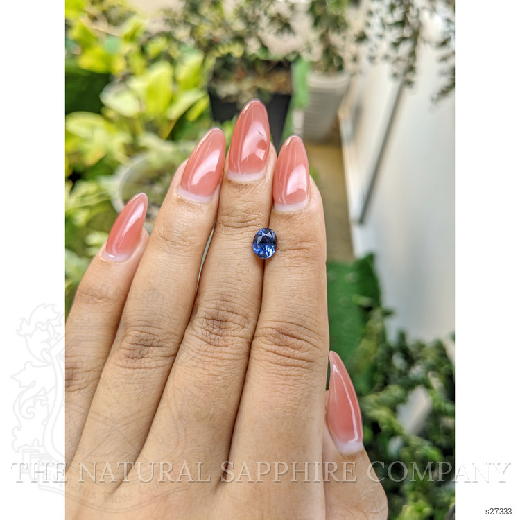 1.52 Ct. Blue Sapphire from Ceylon (Sri Lanka)
