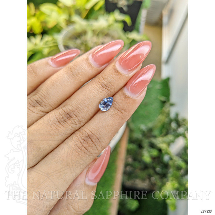 1.76 Ct. Bi Color Sapphire from Ceylon (Sri Lanka)