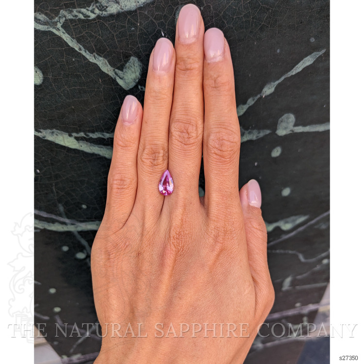 2.54 Ct. Pink Sapphire from Ceylon (Sri Lanka)