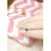 0.97 Ct. Greyish Blue Sapphire from Montana Life Style