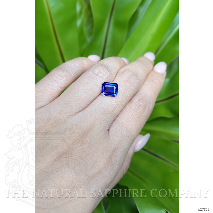 3.07 Ct. Blue Sapphire from Ceylon (Sri Lanka)