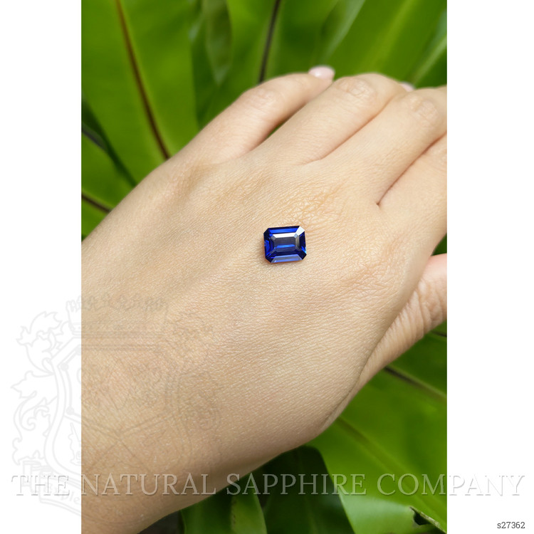 3.07 Ct. Blue Sapphire from Ceylon (Sri Lanka)