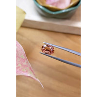 2.69 Ct. Padparadscha Sapphire from Ceylon (Sri Lanka) Life Style