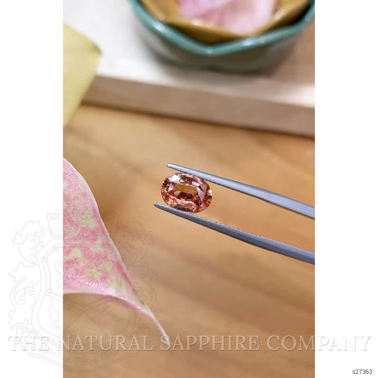 2.69 Ct. Padparadscha Sapphire from Ceylon (Sri Lanka)