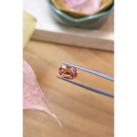 2.70 Ct. Padparadscha Sapphire from Madagascar Life Style