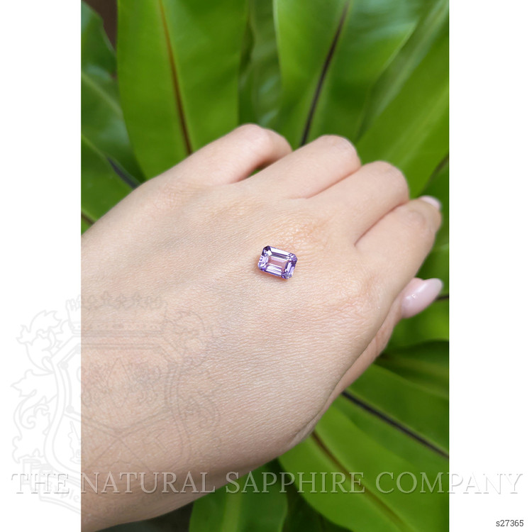 2.50 Ct. Purple Sapphire from Ceylon (Sri Lanka)