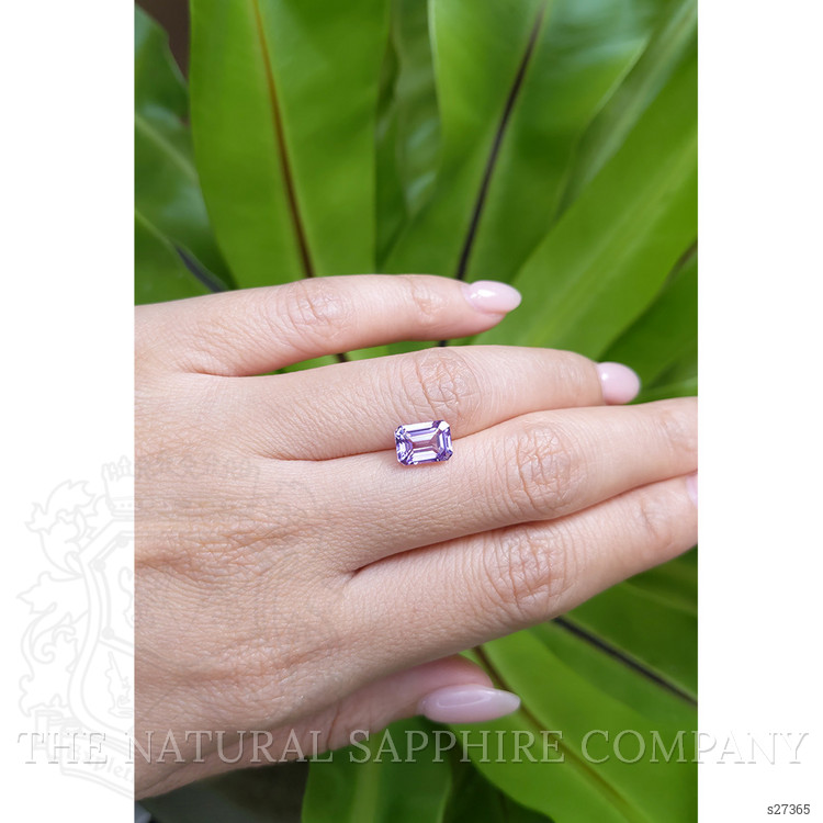 2.50 Ct. Purple Sapphire from Ceylon (Sri Lanka)